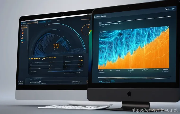 웹 서버에서 캐싱 기술 활용 - Global Data Express Lane**

*   **Prompt:** A highly dynamic, futuristic visualization of data trave...